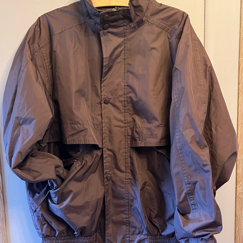 Mens medium outback trading co jacket